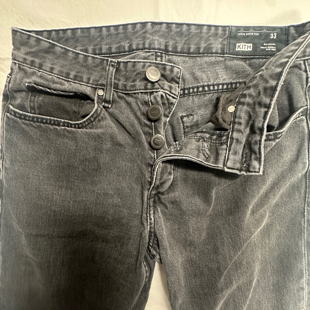 Kith Charcoal Varick Denim Pants